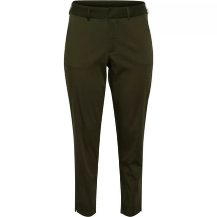 Damesbroek 7/8 chino KAFFE Curve Leana