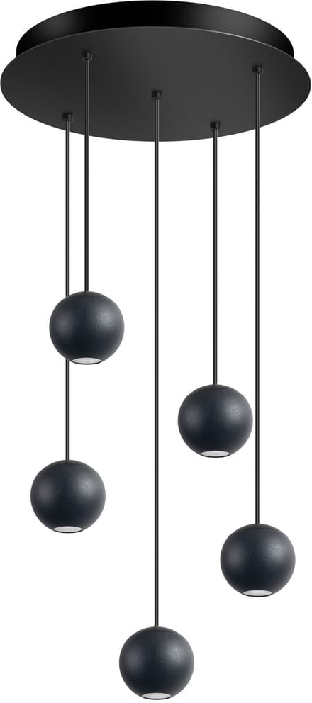 ETH Grace Hanglamp round 5x4w | 400cm kabel| 1800LM