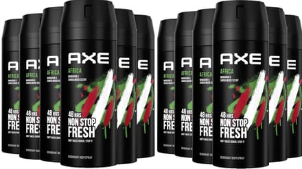 Axe - Deodorant - Spray - Africa - 150ml x 12
