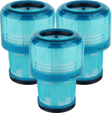 3x HEPA Filter compatibel met Dyson V15 Detect Complete Extra Stofzuiger Vervanging