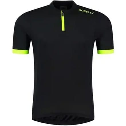 Rogelli Core Fietsshirt Kids - Korte Mouwen - Zwart - 128/140