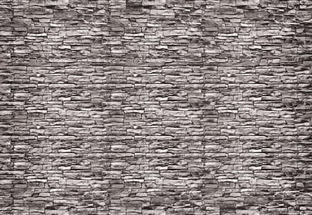 Fotobehang Stone Wall | PANORAMIC - 250cm x 104cm | 130g/m2 Vlies
