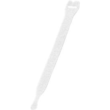 HellermannTyton Klittenband kabelbinder Om te bundelen Haak- en lusdeel (l x b) 200 mm x 12.5 mm Wit 10 stuk(s)