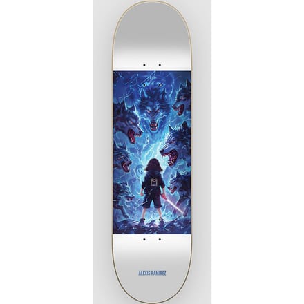 SK8 Mafia Dios Ramirez 8.5"x32" Skateboard Deck patroon