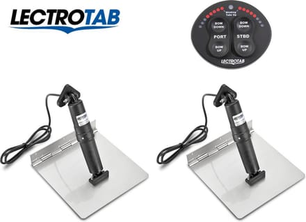 Lectrotab 12 Volt RVS Trimplaten XKASB9X24