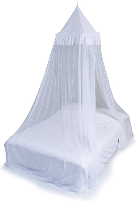 Deconet klamboe Castle - Topframe 50x50cm/ 1250cm Omtrek WIT - 1- 2 pers