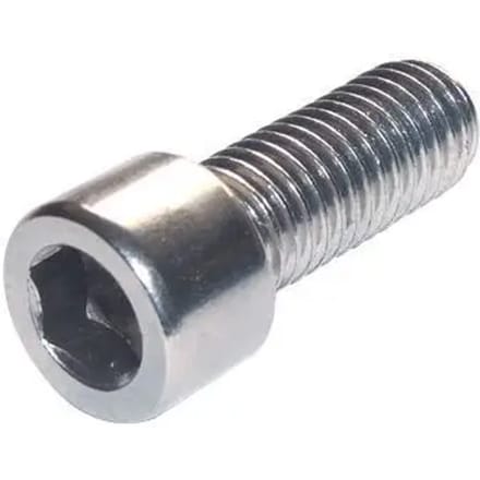 Zakje met 25 verzinkte schroeven Black Bearing M6 x 16 CHC