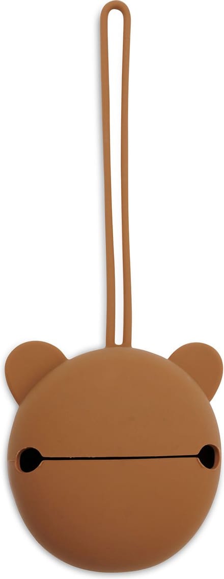 Jollein Baby Speenhouder Siliconen - Ø7cm - Caramel