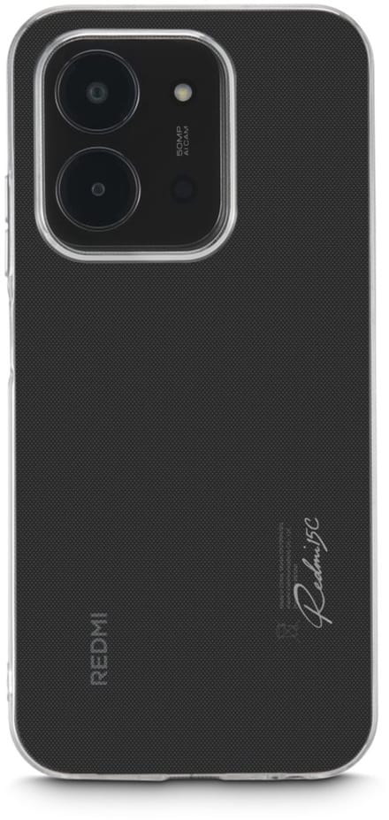 Hama hoesje geschikt voor Redmi 15C - Always Clear - Transparant