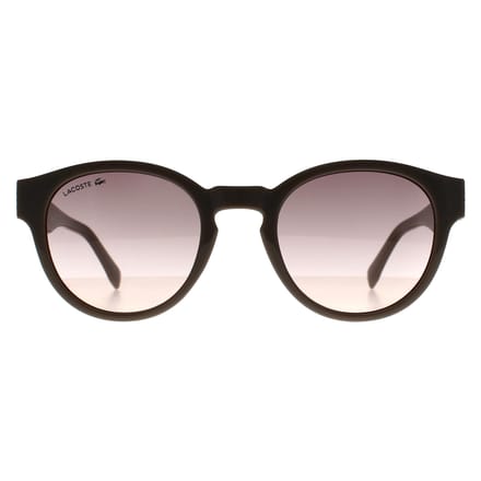 Lacoste Ronde Dames Transparant Lichtgrijs Taupe Nude Kleurverloop L6000S