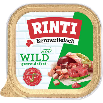 Voordeelpakket Rinti "Kennerfleisch" 9 x 300 g - Wild