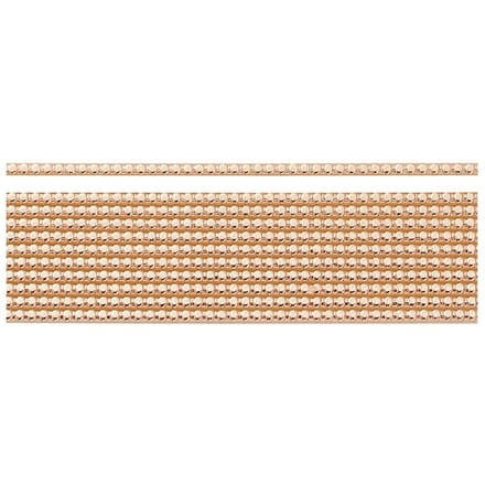 Versierwas-pearlstrips - Roségoud-Glanzend