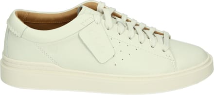 Leren Sportieve Sneakers Met Rubberen Zool