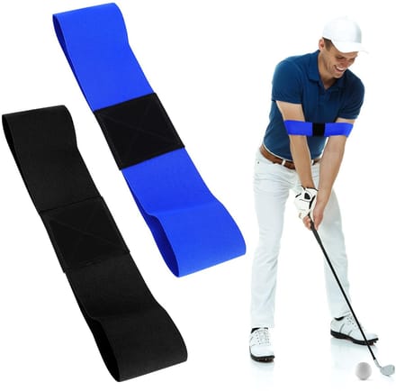 Dailygoods - 2 Stuks Golf Swing Trainer voor de Arm - Trainingshulpmiddelen voor Beginnende Golfers