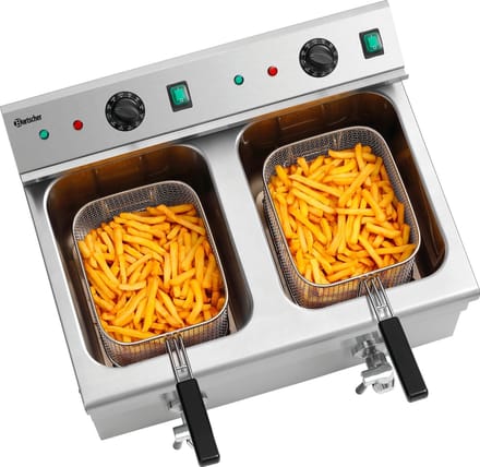 Inductiefriteuse 2x8l Plus - Bartscher 165119 - Horeca