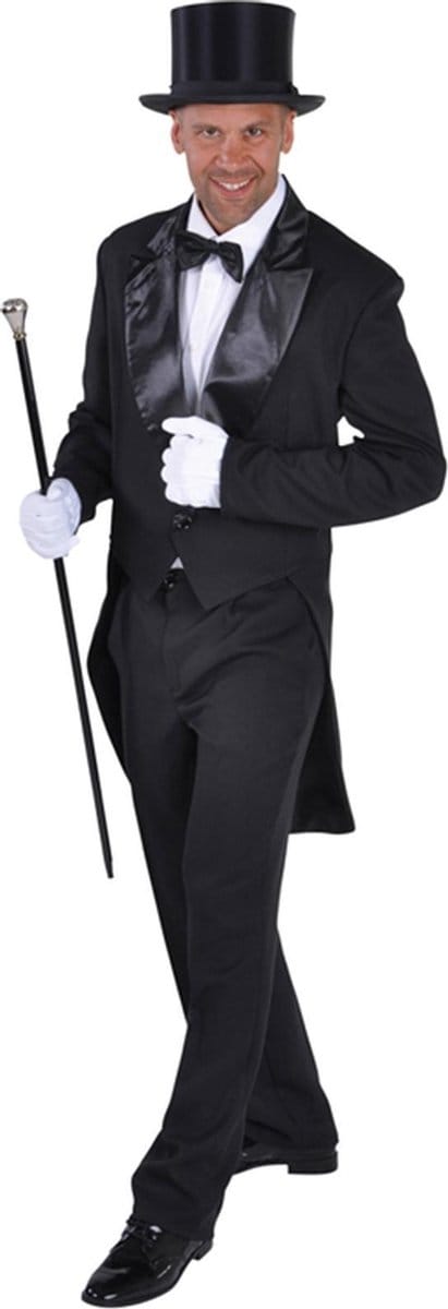 Magic Design Slipjas Cabaret Heren Polyester Zwart Maat M