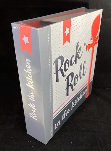 ArteBene - Luxemap voor recepten DIN A5 - Rock 'n Roll in the Kitchen