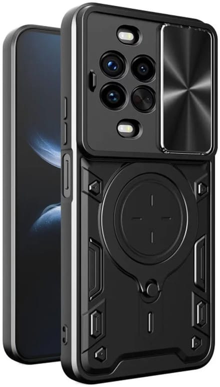 Hoesje geschikt voor Huawei nova 14 Pro - Techsuit CamGuard Pro Back Cover - Zwart