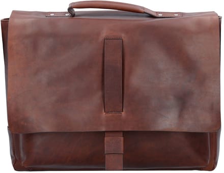 JOOP! Schoudertas Laptoptas met laptopvak Loreto Kreon Briefbag MHF Dark Brown Bruine