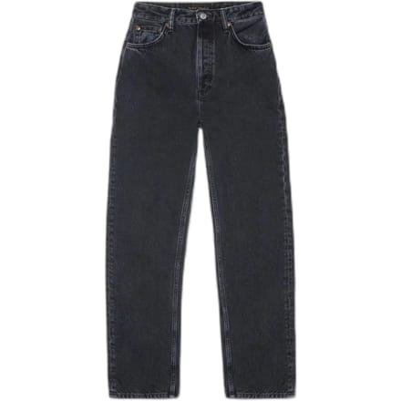 Regular jeans voor dames Nudie Jeans Lofty Lo Black Vintage