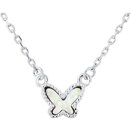 Butterfly Ketting Nacre Silver 925