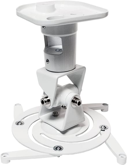 LogiLink BP0003 Plafondbeugel voor beamer Kantelbaar, Draaibaar Afstand vloer-plafond (max.): 22 cm Wit