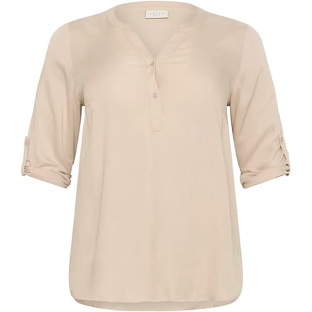 Damesblouse met lange mouwen KAFFE Curve Sida