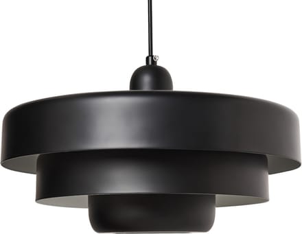 KOLGA - Hanglamp - Zwart - Metaal