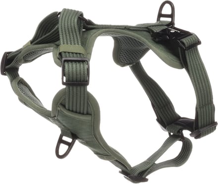 Flamingo Hond Harnas Cami Groen M 38-61cm 45-70cm 25mm