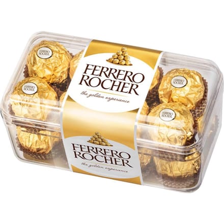 Ferrero Rocher Knapperige Wafel Met Romige Vulling En Hazelnoot In Chocolade 200 G