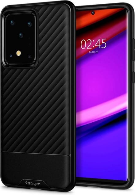 Spigen Core Armor Samsung Galaxy S20 Ultra Hoesje Zwart