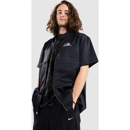 Lurking Class Look Back Zip Work Shirt zwart