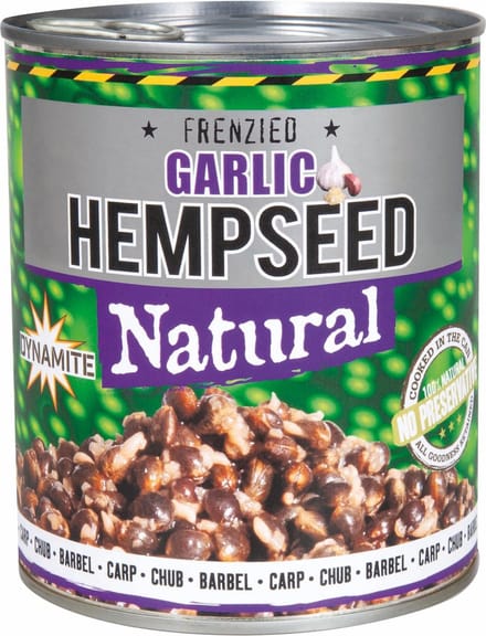 Dynamite Baits Garlic Frenzied Hempseed | 700g 10mm