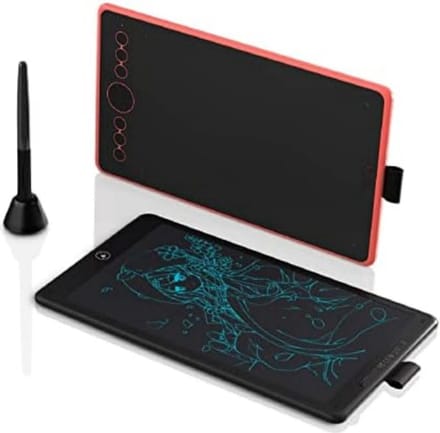 Tekentablet Met Scherm - Grafische Tablet - Zwart | Rood - 10inch
