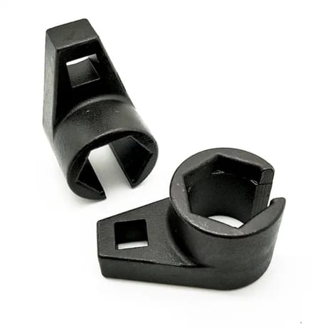 MTTproducts- Zuurstofsensor Sleutel 22 mm - Sensor Sleutel - Universele Sleutel - Stalen Gereedschap - 3/8" Aandrijving - Offsetlengte 5,6 cm