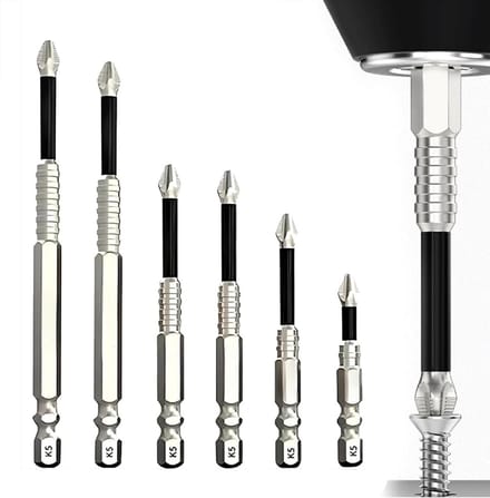 Solidchoice - Set van 6 Hoogwaardige Magnetische Schroevendraaiers