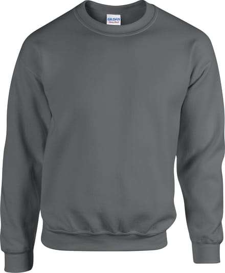 Gildan - Heavy Blend Unisex Sweater - Charcoal (Solid) maat S