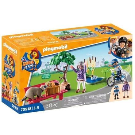 PLAYMOBIL Duck On Call - Politieactie. Pak de dief! - 70918