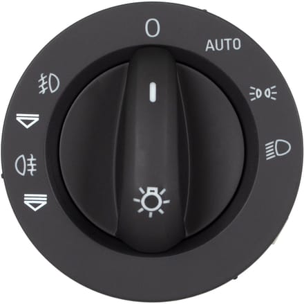 M MODECAR - Schakelaar voor Audi Q7 (4LB) 06-15 - 8 Pins - Rode Verlichting - Automatisch Inschakelen
