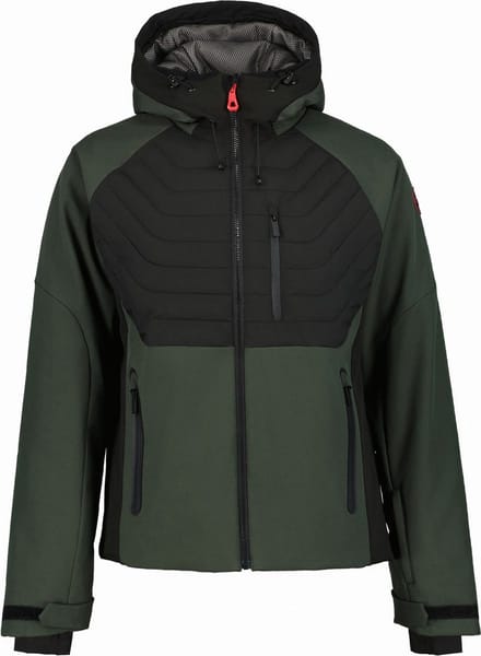 ICEPEAK - ebern - Softshell heren - Donkergroen