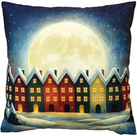 Clayre & Eef Sierkussen 45x45 cm Blauw Polyester