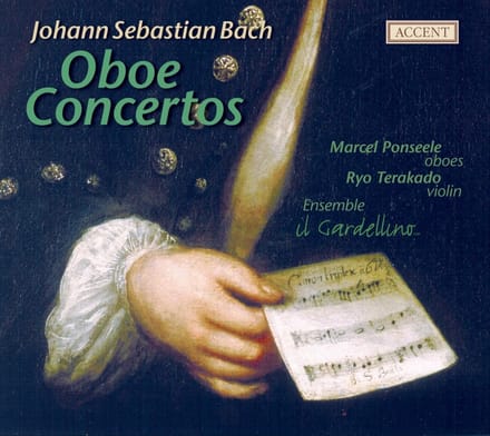 Marcel Ponseele, Ryo Terakado, Ensemble Il Gardellino - J.S. Bach: Oboe Concertos (CD)