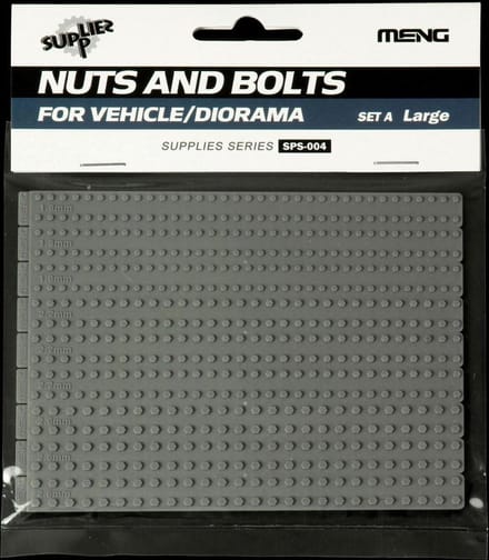 Meng Model Modelbouwdecoratie - SPS004 Nuts and Bolts Set A (Large) Accessoires set