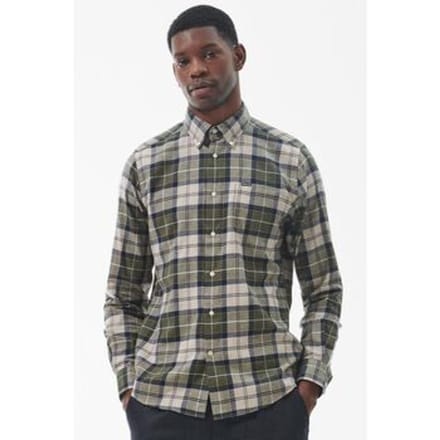 Barbour Fortrose overhemd Groen - Maat M - Heren - Overhemden Casual