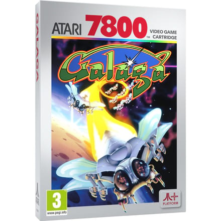 ATARI x NAMCO Cartridge - Galaga - Atari 2600+, Atari 7800+, Atari 7800
