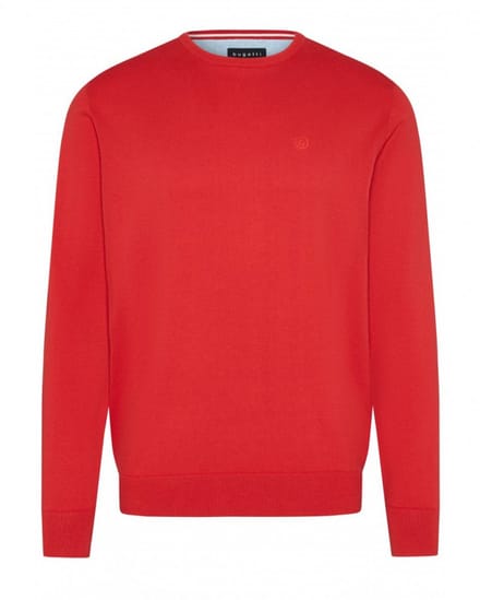 Bugatti Trui O-Hals Rood 7400 95510