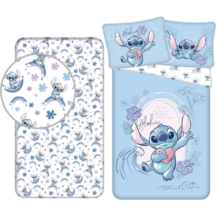 Lilo & Stitch Dekbedset - Dekbedovertrek - Hoeslaken - Kussensloop