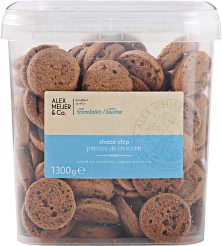 Alex Meijer Koekemmer choco chip - Emmer 1,3 kilo