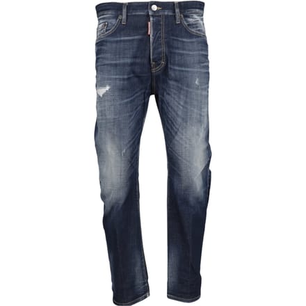 Dsquared2 Donker Marineblauw Desert Wash Bro Jeans