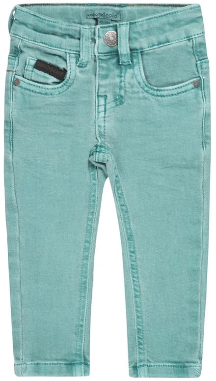 Koko Noko Jeansbroek Teal Green Maat 140